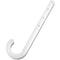 Oatey Oatey 3/4 in. to 4 in. in. 4 ft. White ABS CTS J-Hook, PK6 33765 - alternate 4